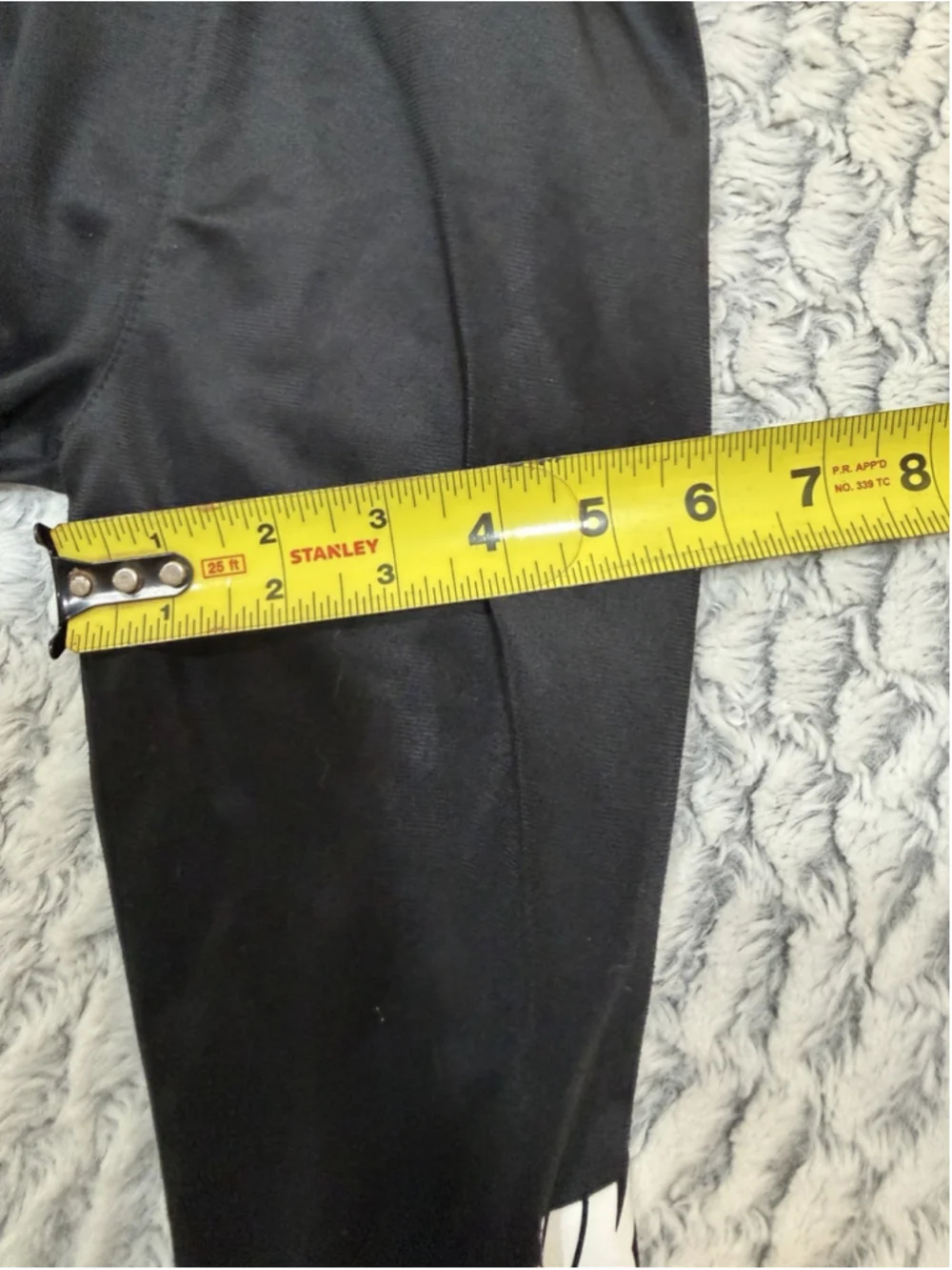 Nike Boys Black Jogger Pants 24M Elastic Waist Pull-On Jersey Polyester